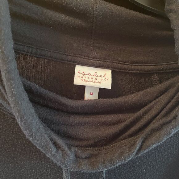 Maternity Medium Black LS Top - Picture 2 of 6